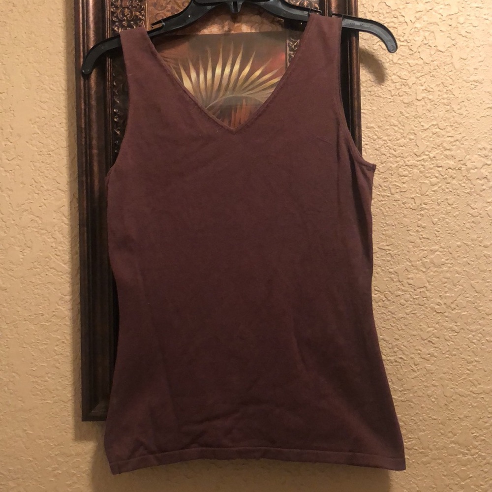 Cato Gently worn sequins top. Good condition. No stains,flaws or piling. Brown - Picture 7 of 11